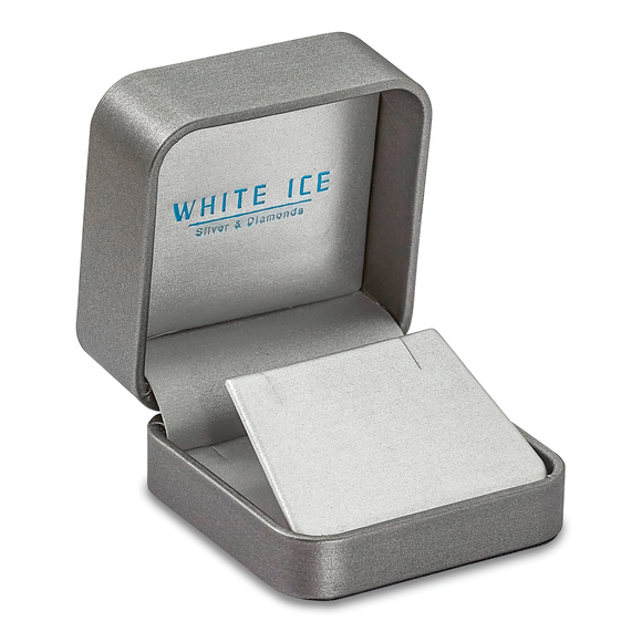 925 Sterling Silver RH 18 Inch Diamond Wishbone Slide Pendant Necklace, 2" Ext. - Picture 6 of 7